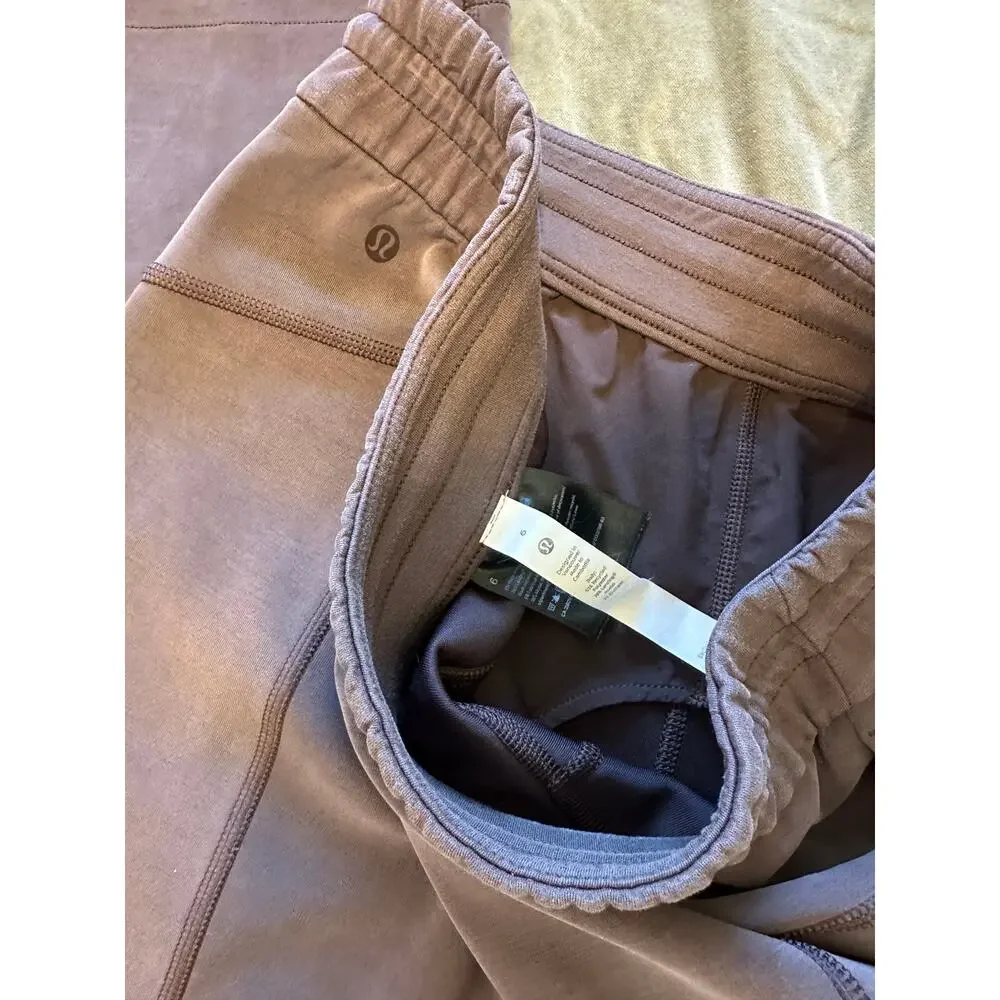Lululemon Softstreme High-Rise Straight-Leg Cropped Pant Espresso 6